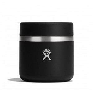 Hydro Flask 20 oz Insulated Food Jar Food Jars Svarta | LGCUBE-943