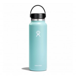 Hydro Flask 20 oz Wide Mouth Bottles Dew | RKDYCZ-217