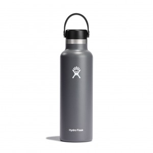 Hydro Flask 21 oz Standard Mouth Bottles Stone | IGETNZ-563