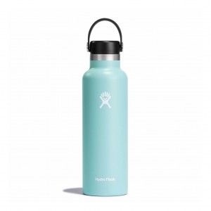 Hydro Flask 21 oz Standard Mouth Bottles Dew | ROXBQG-402