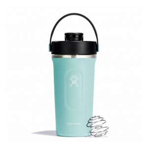 Hydro Flask 24 oz Insulated Shaker Bottle Bottles Dew | AFZLRX-703