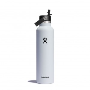 Hydro Flask 24 oz Standard Mouth with Flex Straw Cap Bottles Vita | AGNHLI-236