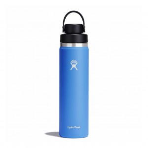 Hydro Flask 24 oz Wide Mouth with Flex Chug Cap Bottles Cascade | THBLAD-126