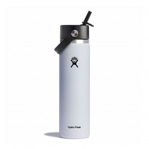 Hydro Flask 24 oz Wide Mouth with Flex Straw Cap Bottles Vita | SNWGTZ-276