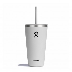 Hydro Flask 28 oz All Around Tumbler with Straw Lid Cups & Tumblers Vita | DFTOVX-052