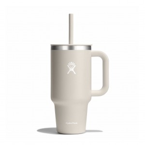 Hydro Flask 32 oz All Around Travel Tumbler Travel Tumbler Oat | UPVCYB-827