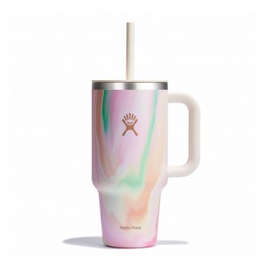 Hydro Flask 32 oz All Around Travel Tumbler Travel Tumbler Sugar Crush | OWHNJQ-352