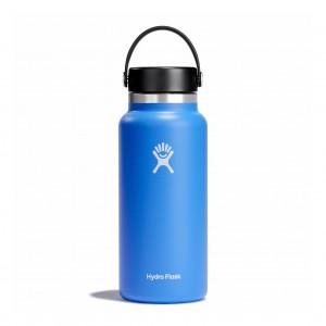 Hydro Flask 32 oz Wide Mouth Bottles Cascade | RYFKQN-093