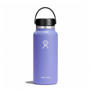 Hydro Flask 32 oz Wide Mouth Bottles Lupine | GZAPRN-476