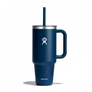 Hydro Flask 40 oz All Around Travel Tumbler Travel Tumbler Indigo | QLBSVY-614
