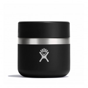 Hydro Flask 8 oz Insulated Food Jar Food Jars Svarta | MTKHLO-967