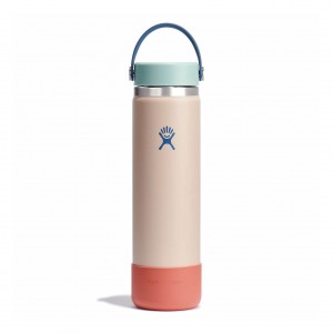 Hydro Flask Tilly's Special Edition 24 oz Wide Mouth Bottles Cotton Candy | YPXJMK-865