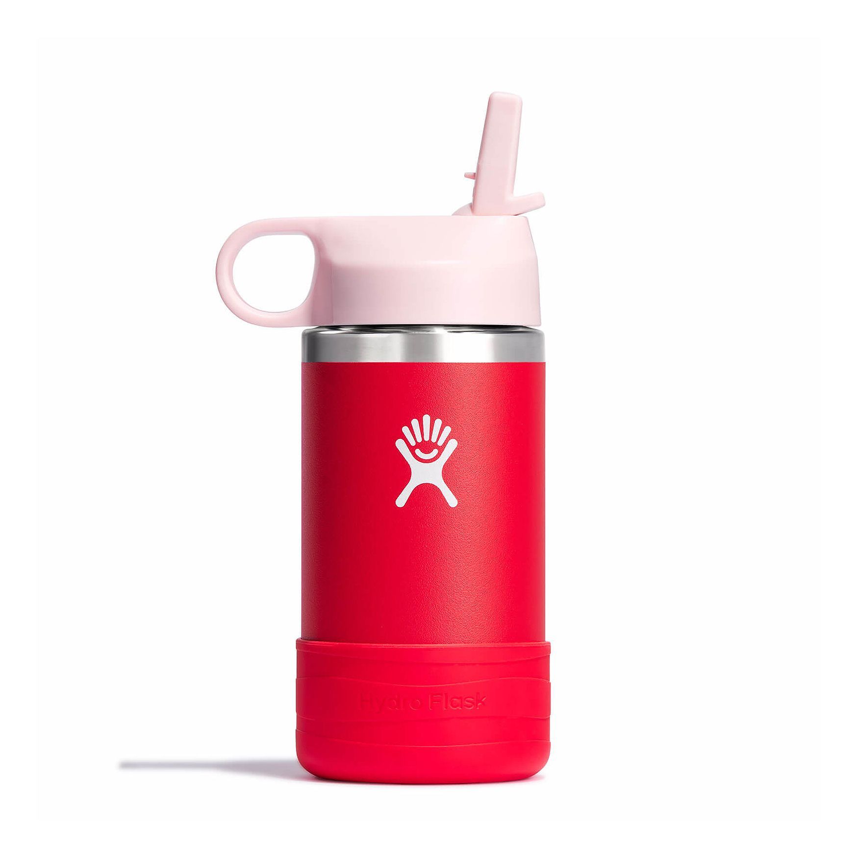 Hydro Flask 12 oz Kids Wide Mouth w/ Straw Cap Bottles Goji | OCZYEG-876