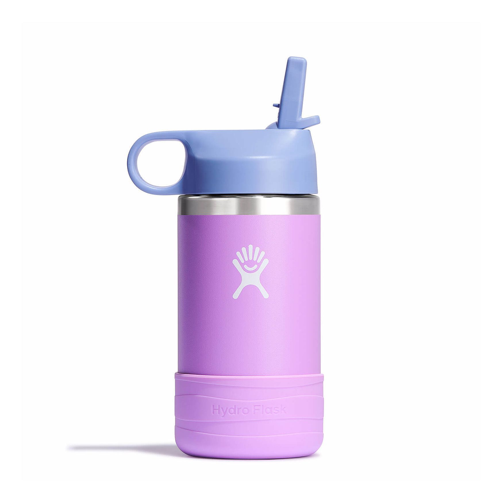 Hydro Flask 12 oz Kids Wide Mouth w/ Straw Cap Bottles Anemone | HQUYCG-957