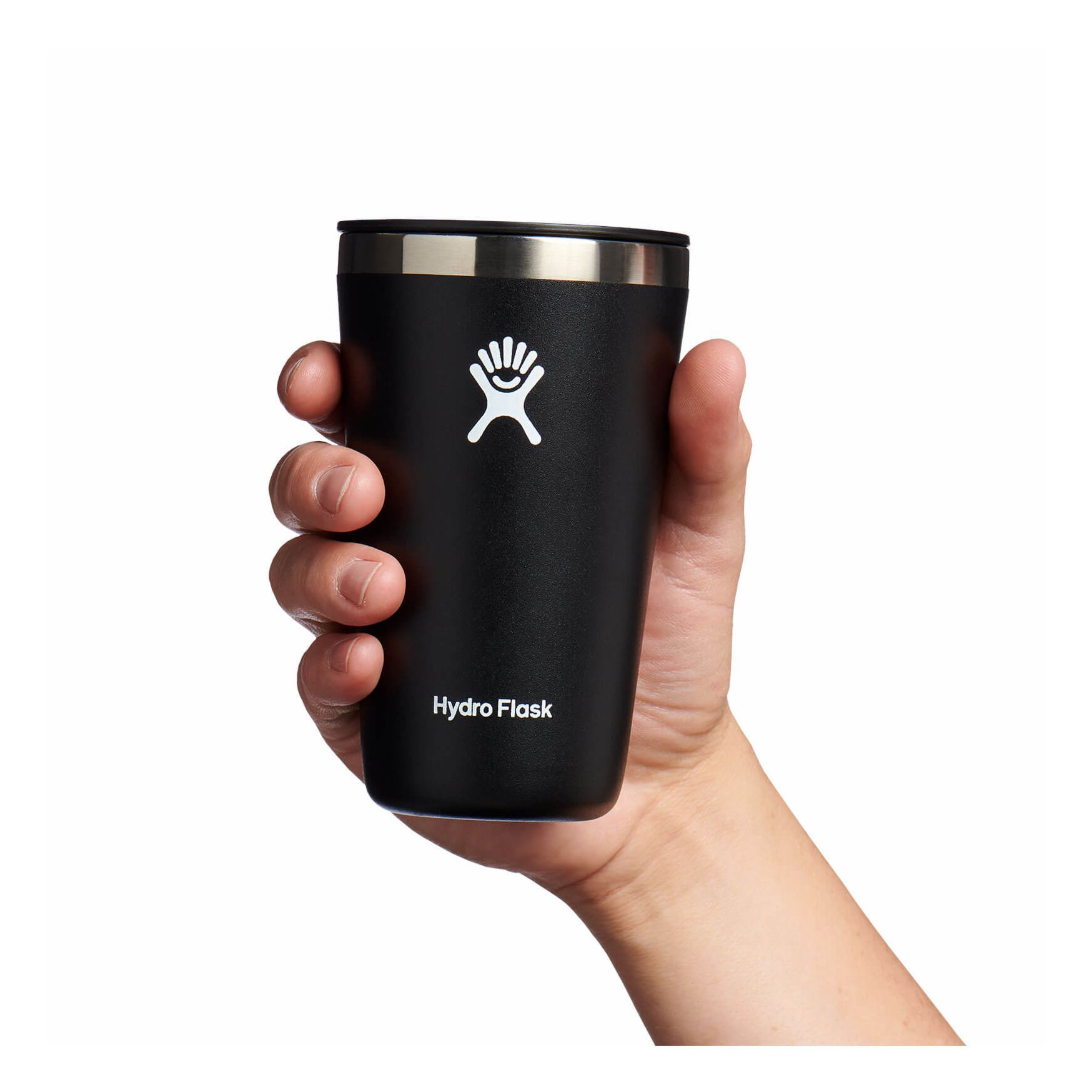 Hydro Flask 16 oz All Around Tumbler Cups & Tumblers Svarta | DERLTH-572