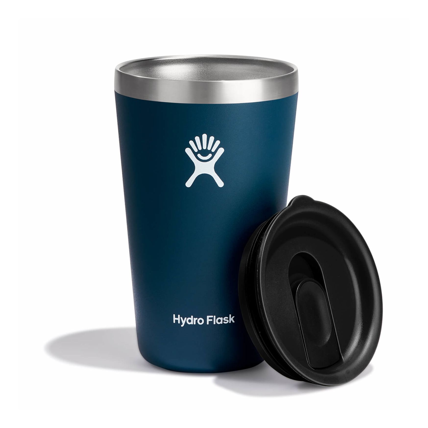 Hydro Flask 16 oz All Around Tumbler Cups & Tumblers Indigo | PORDLA-605