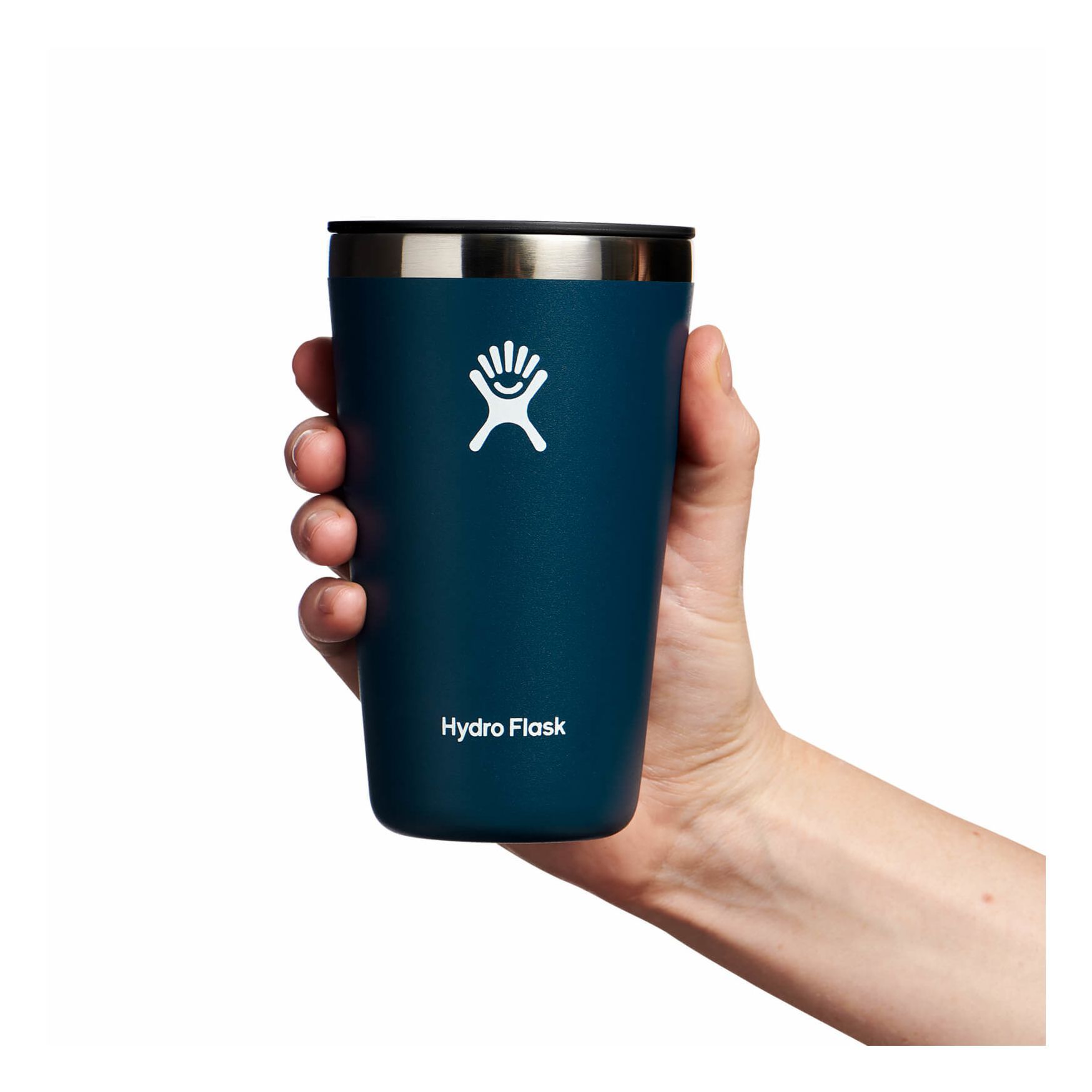 Hydro Flask 16 oz All Around Tumbler Cups & Tumblers Indigo | PORDLA-605