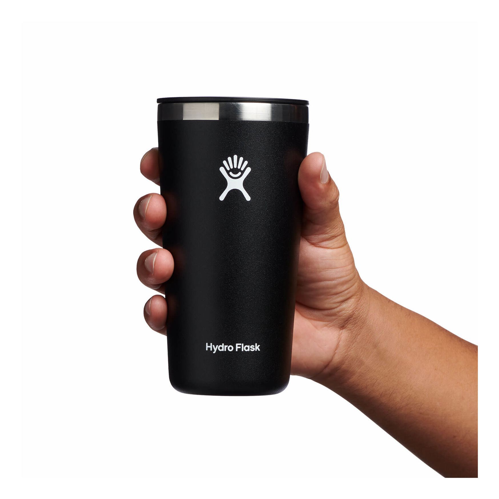 Hydro Flask 20 oz All Around Tumbler Cups & Tumblers Svarta | AKRXGC-695