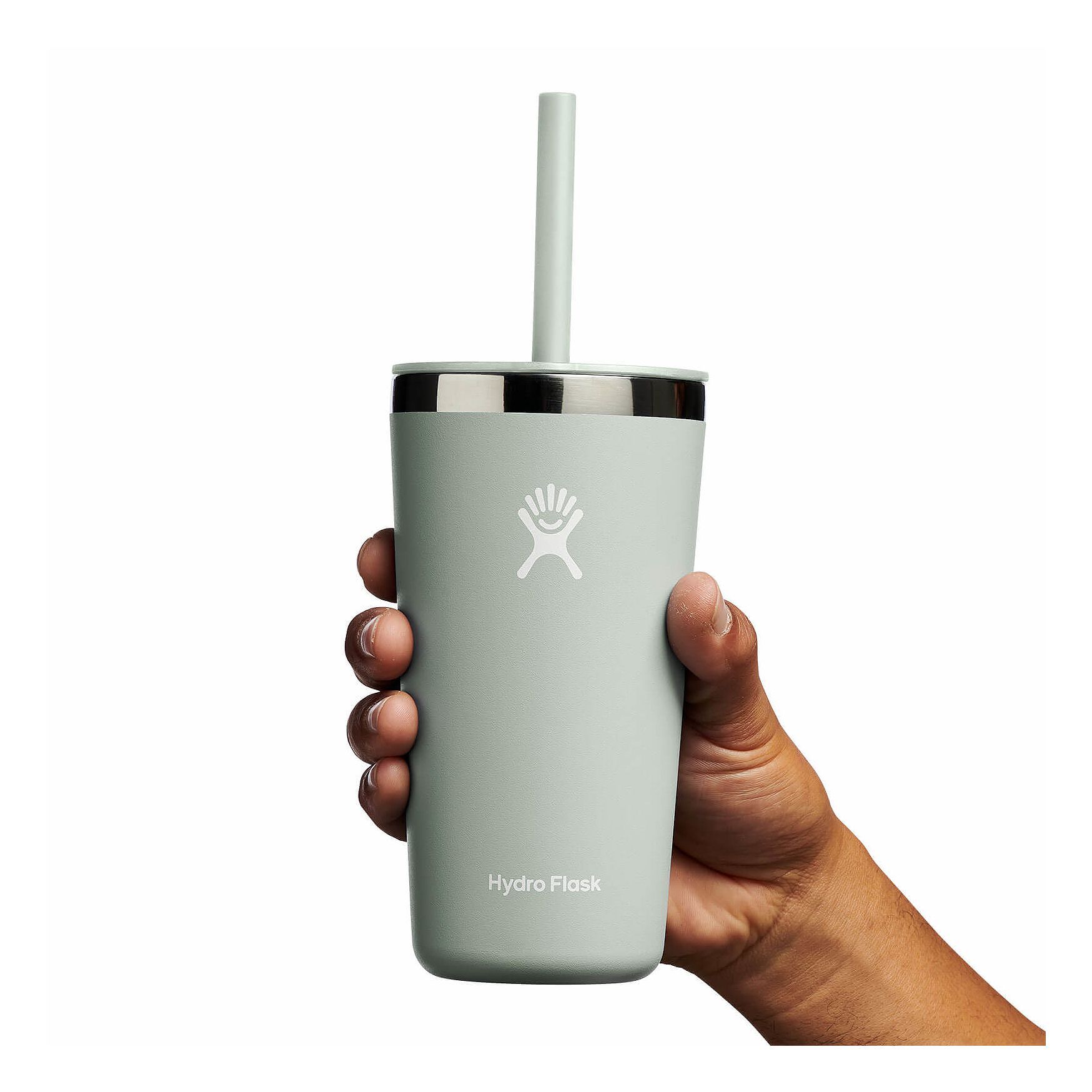 Hydro Flask 20 oz All Around Tumbler with Straw Lid Cups & Tumblers Agave | SFUHLY-210