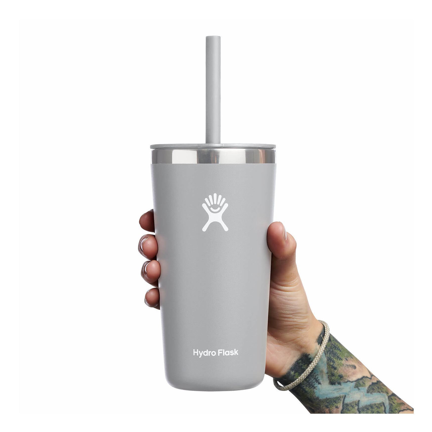 Hydro Flask 20 oz All Around Tumbler with Straw Lid Cups & Tumblers Birch | YFSVBA-065