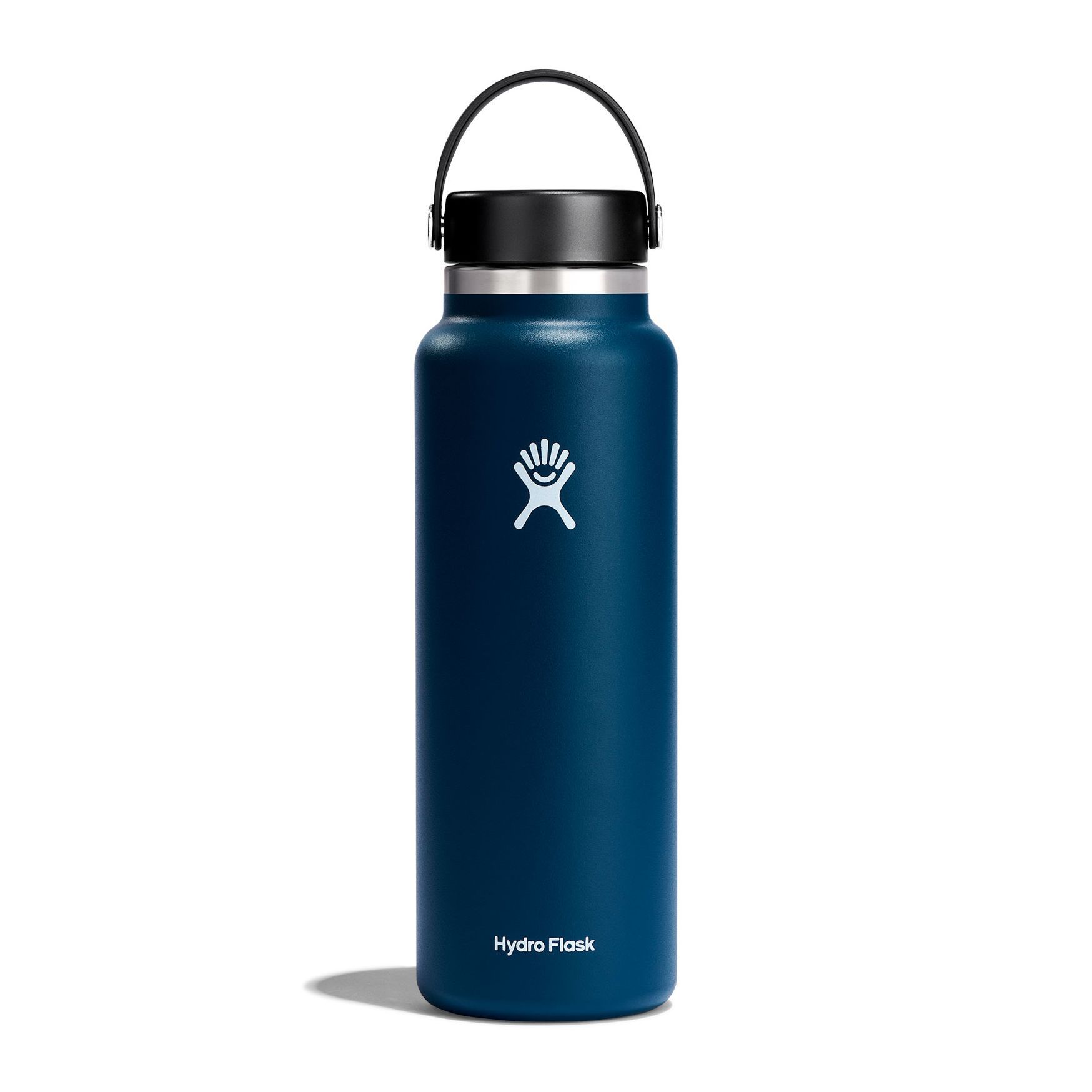 Hydro Flask 20 oz Wide Mouth Bottles Indigo | UKPZCH-654