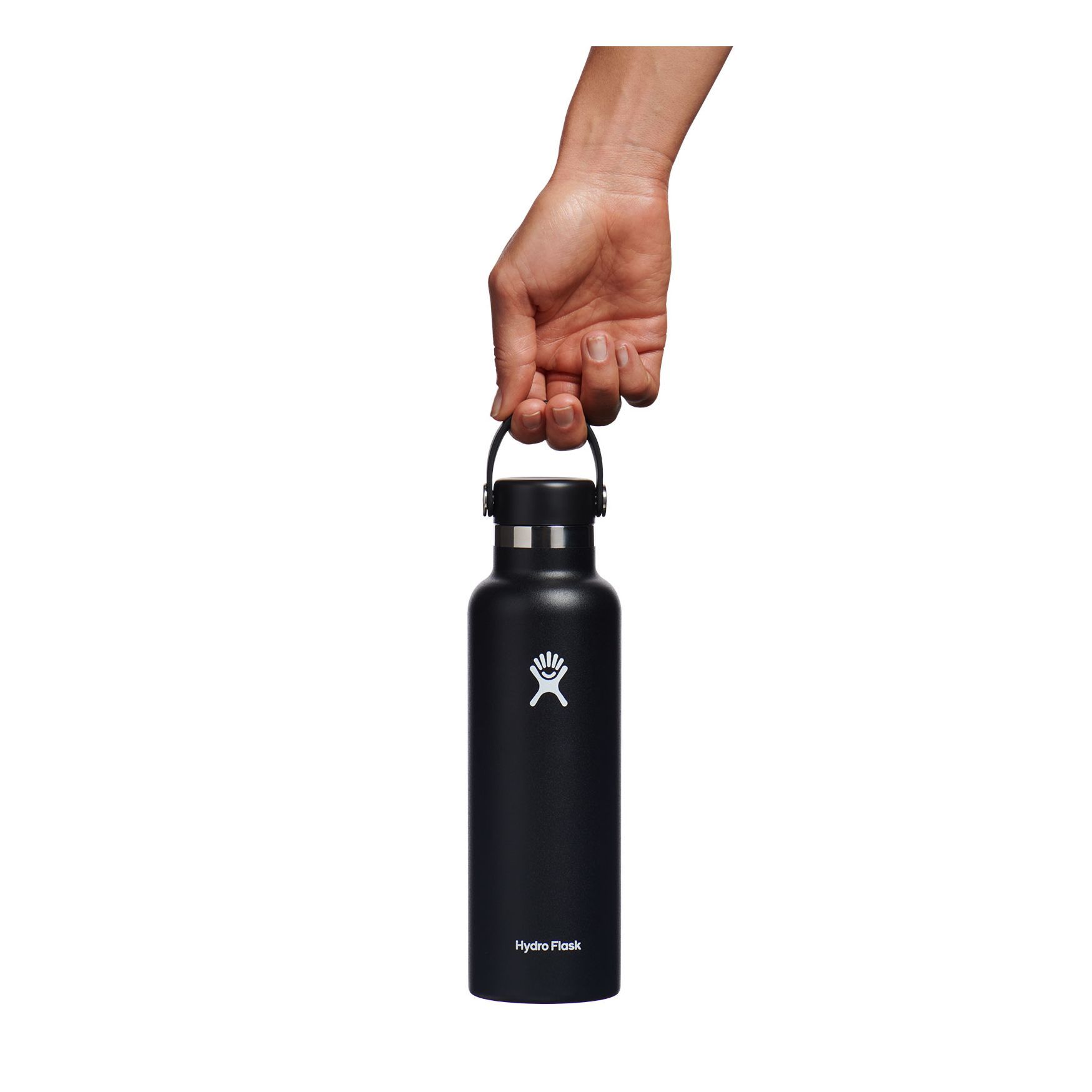 Hydro Flask 21 oz Standard Mouth Bottles Svarta | YKHLBR-620