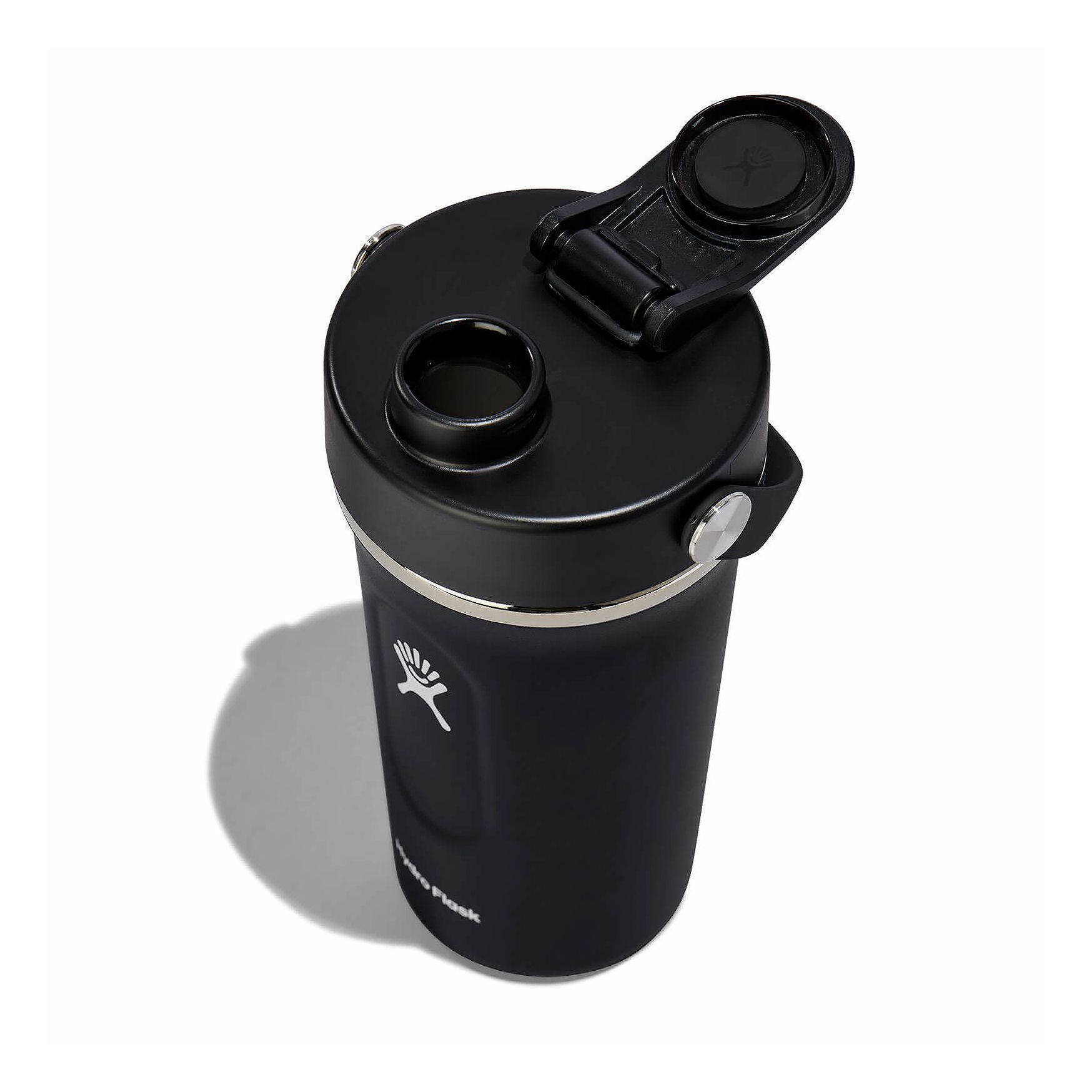 Hydro Flask 24 oz Insulated Shaker Bottle Bottles Svarta | FMVTDW-584