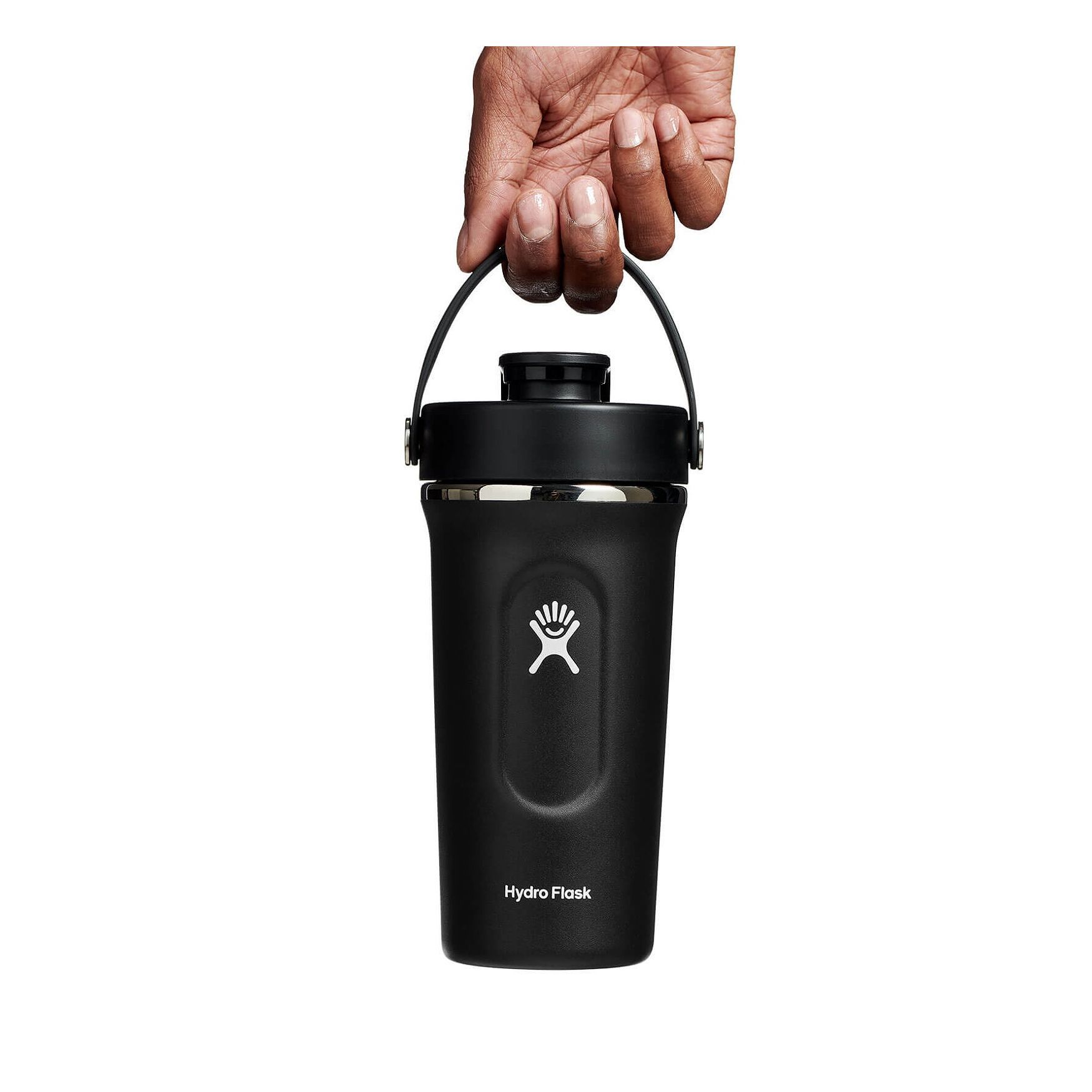 Hydro Flask 24 oz Insulated Shaker Bottle Bottles Svarta | FMVTDW-584