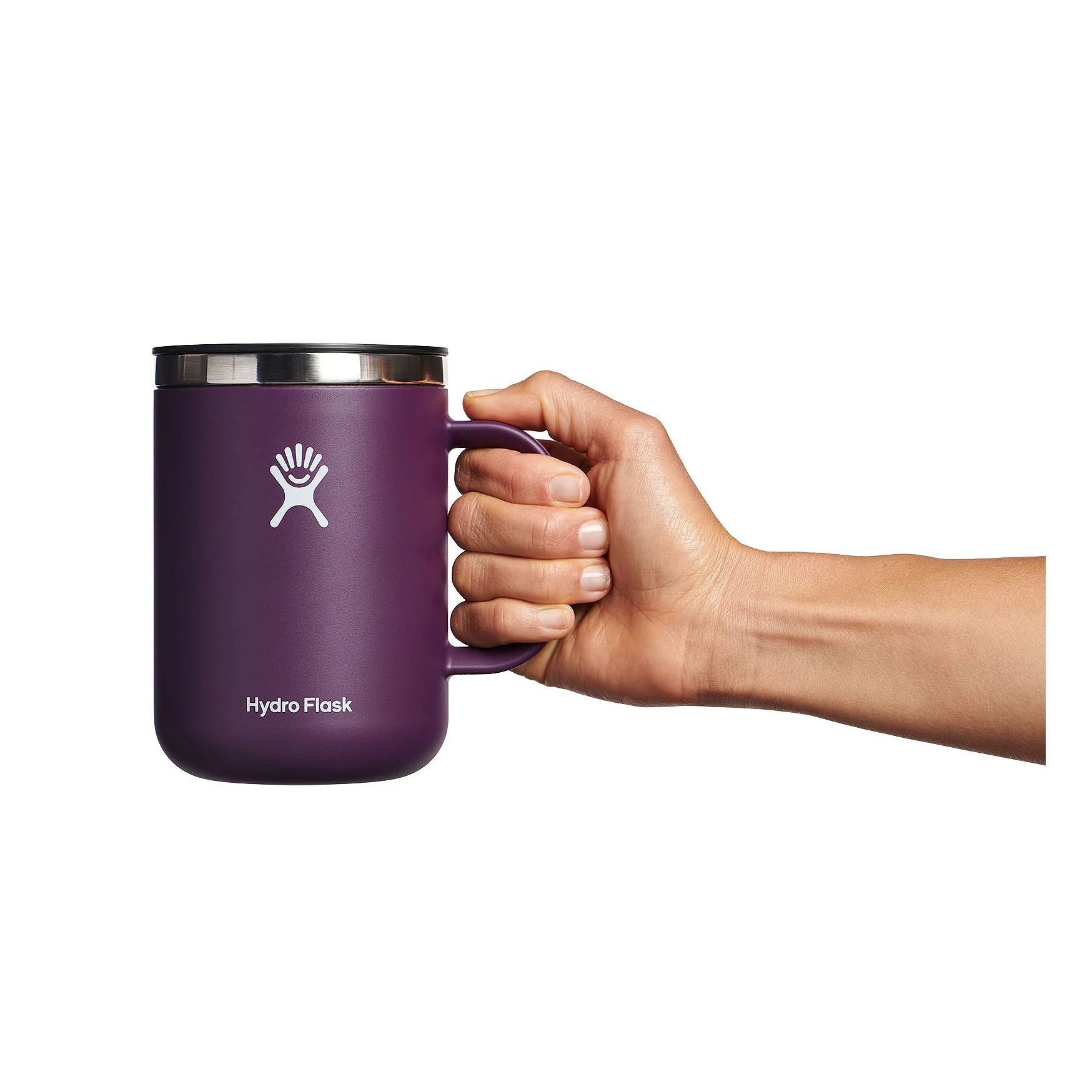 Hydro Flask 24 oz Mug Cups & Tumblers Eggplant | NIKRWC-925