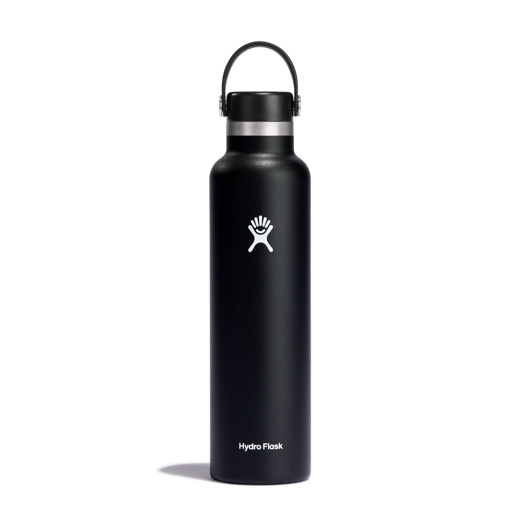 Hydro Flask 24 oz Standard Mouth Bottles Svarta | MWQUBC-786