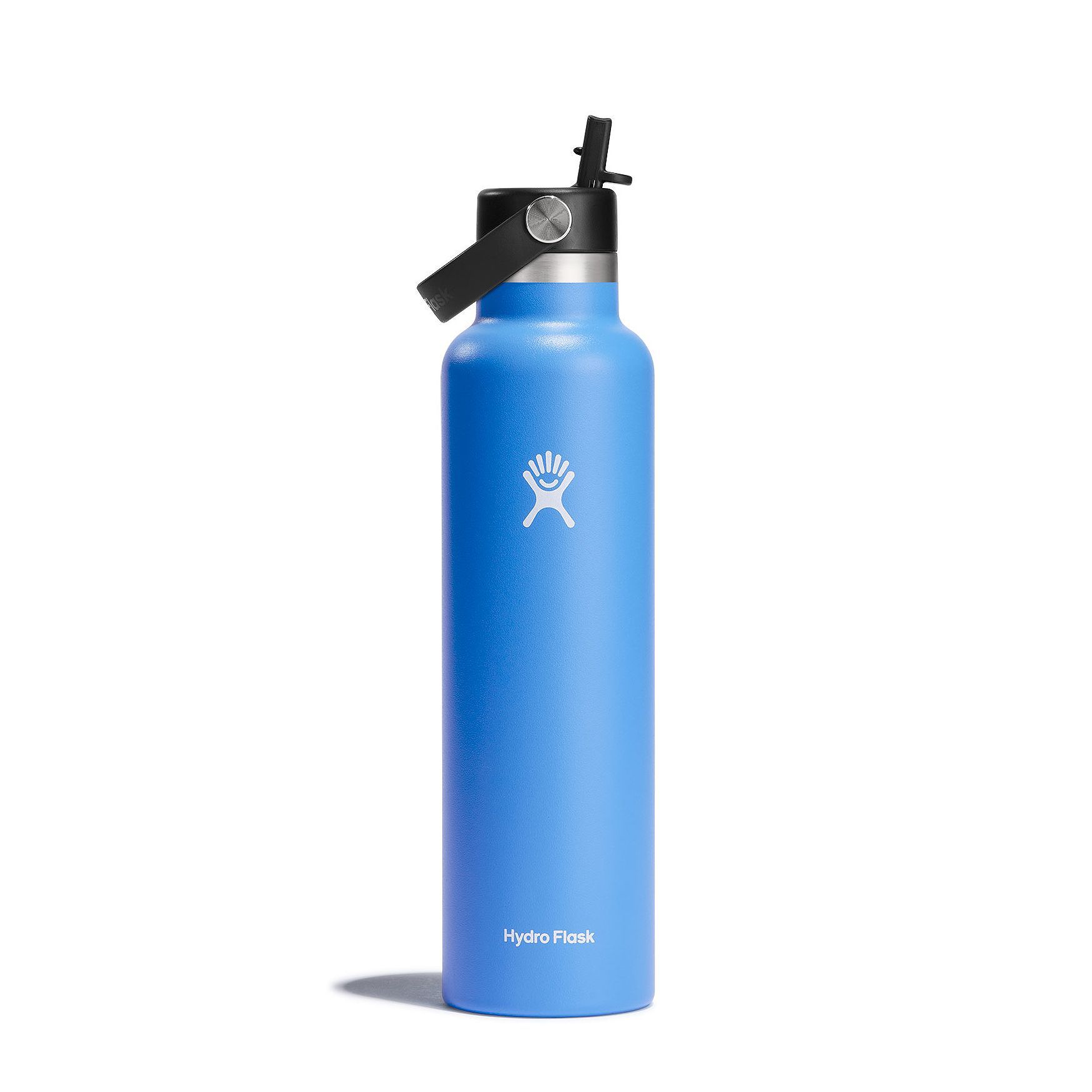 Hydro Flask 24 oz Standard Mouth with Flex Straw Cap Bottles Cascade | JENSUY-219