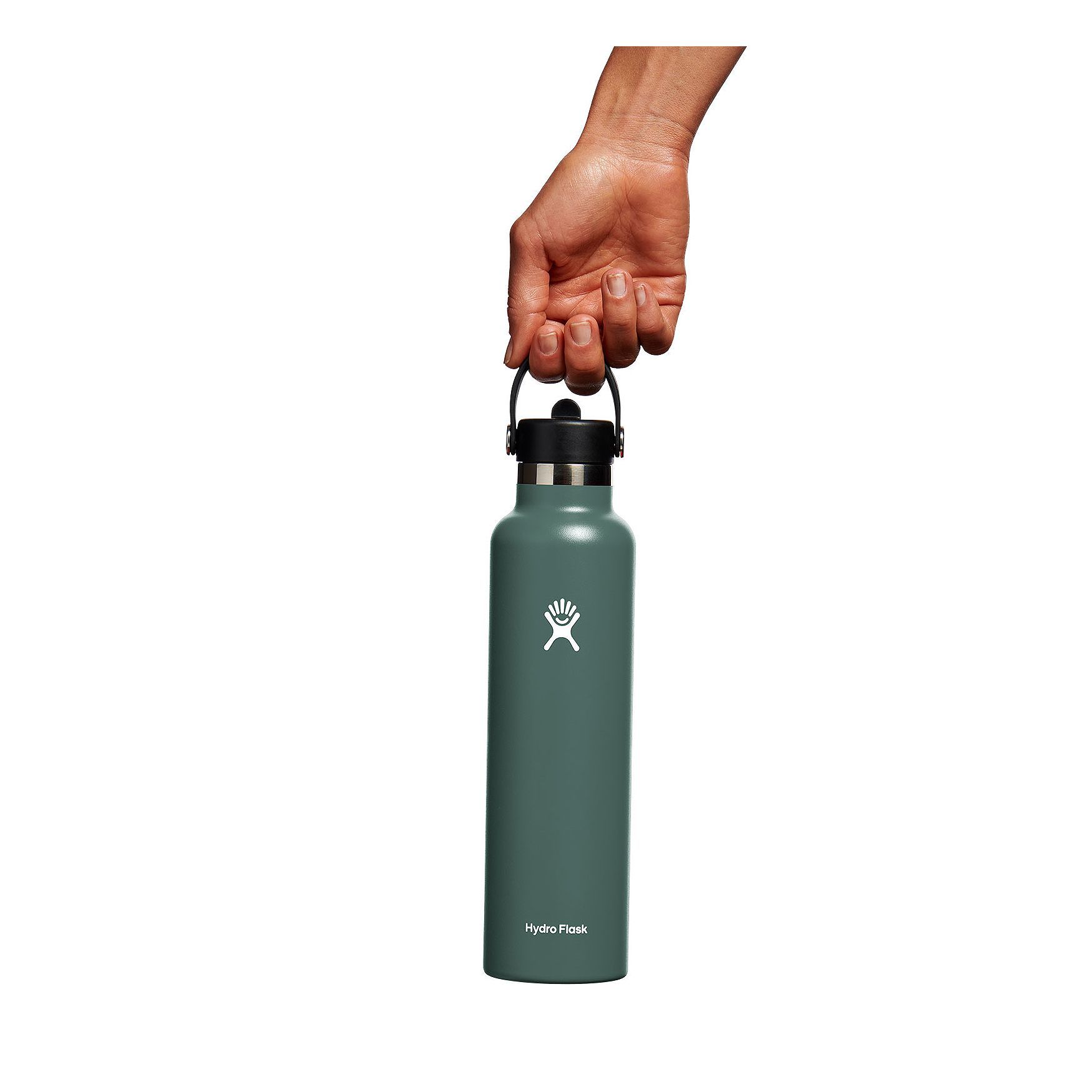 Hydro Flask 24 oz Standard Mouth with Flex Straw Cap Bottles Fir | QKNIBO-316