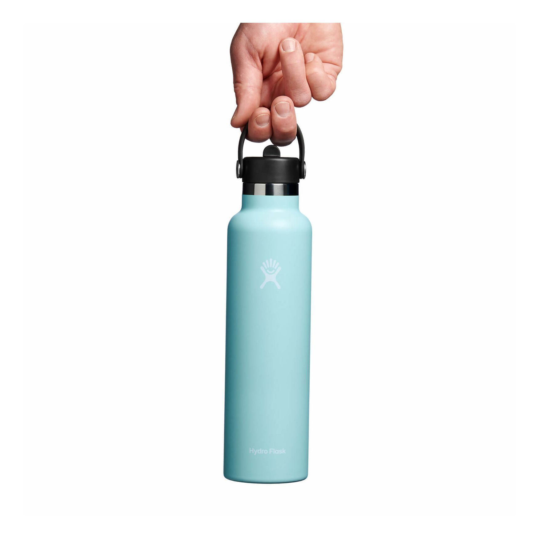 Hydro Flask 24 oz Standard Mouth with Flex Straw Cap Bottles Dew | ZSYPKX-329