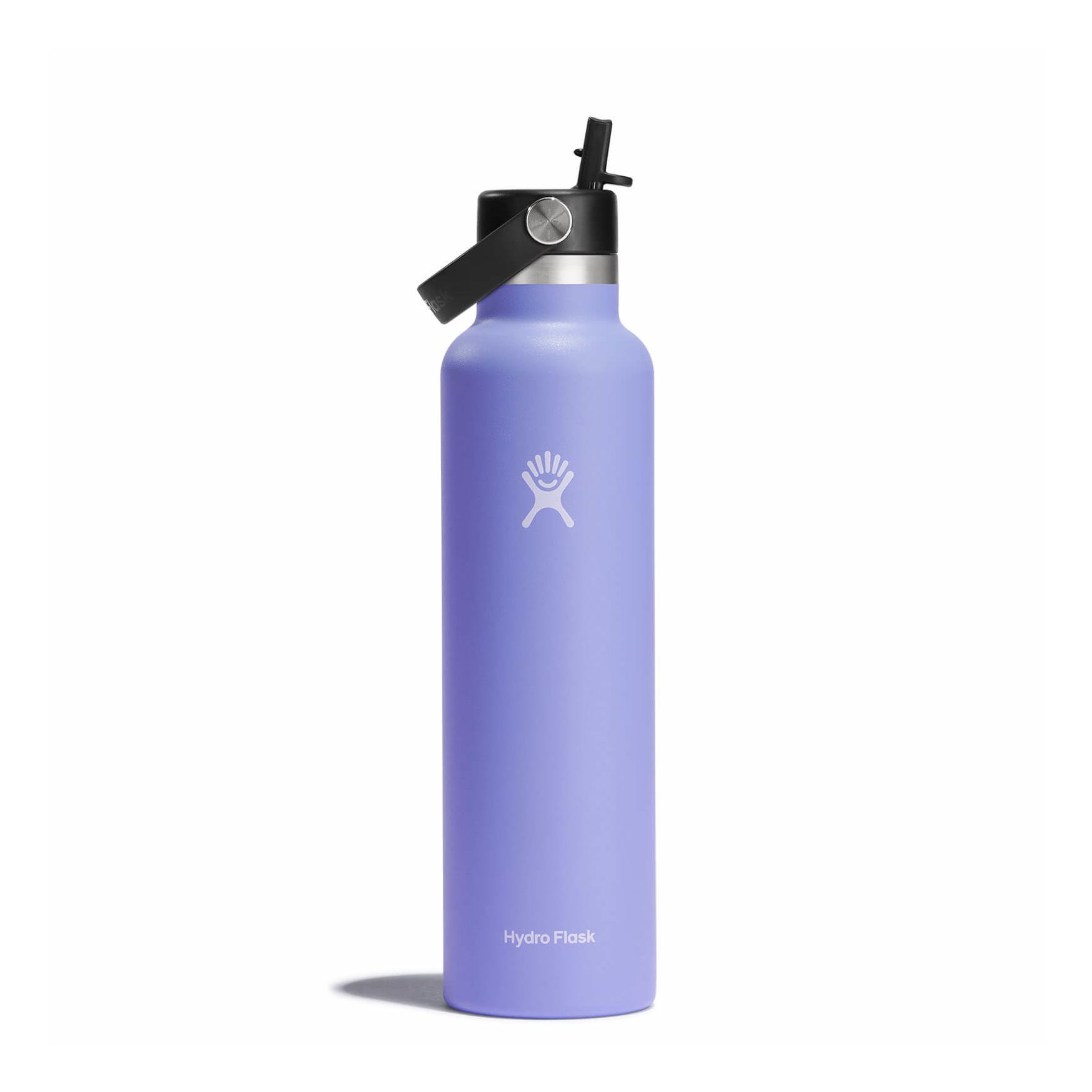 Hydro Flask 24 oz Standard Mouth with Flex Straw Cap Bottles Lupine | BPSNEJ-628
