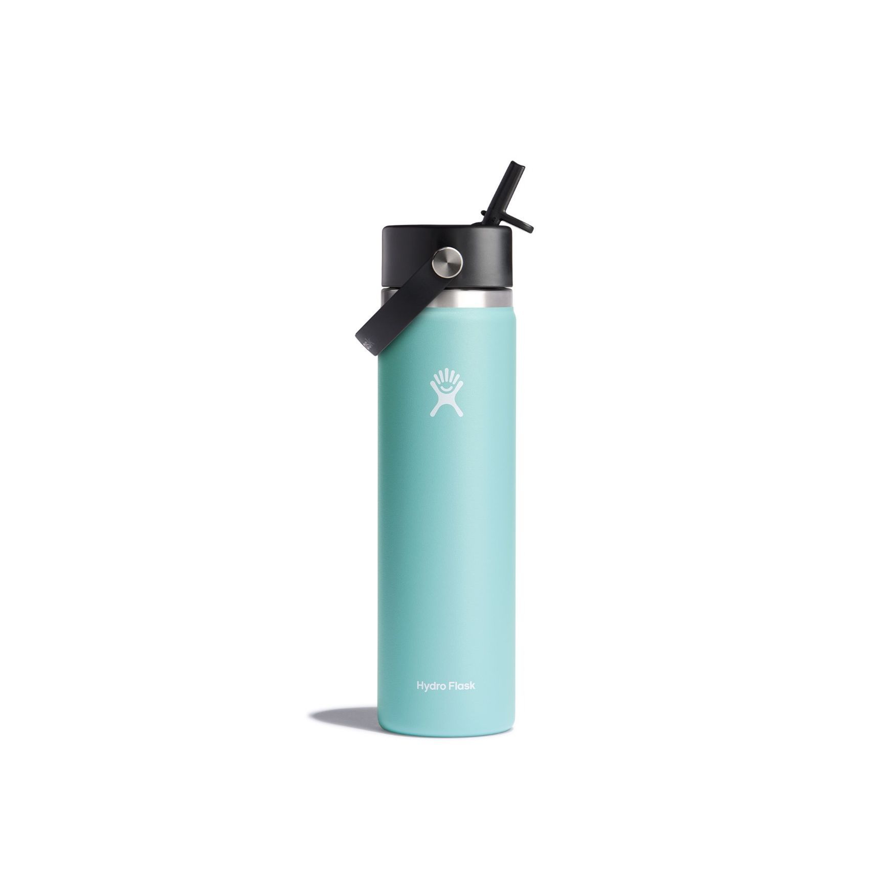 Hydro Flask 24 oz Wide Mouth with Flex Straw Cap Bottles Dew | UIVLOX-206