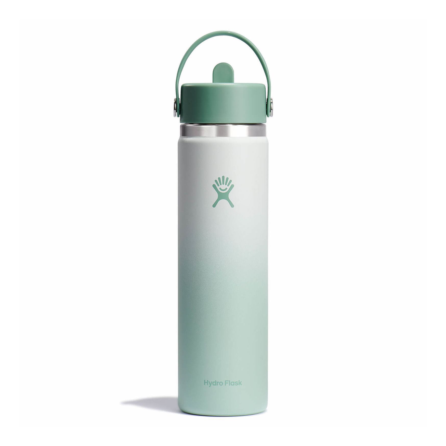 Hydro Flask 24 oz Wide Mouth with Flex Straw Cap Bottles Matcha Ombre | CREPFH-967