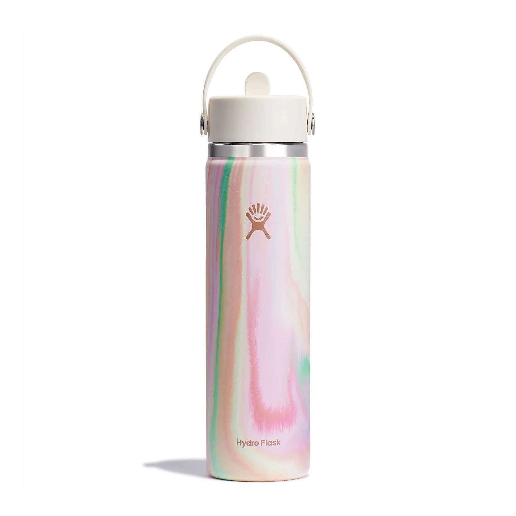 Hydro Flask 24 oz Wide Mouth with Flex Straw Cap Bottles Sugar Crush | BCVZFH-932