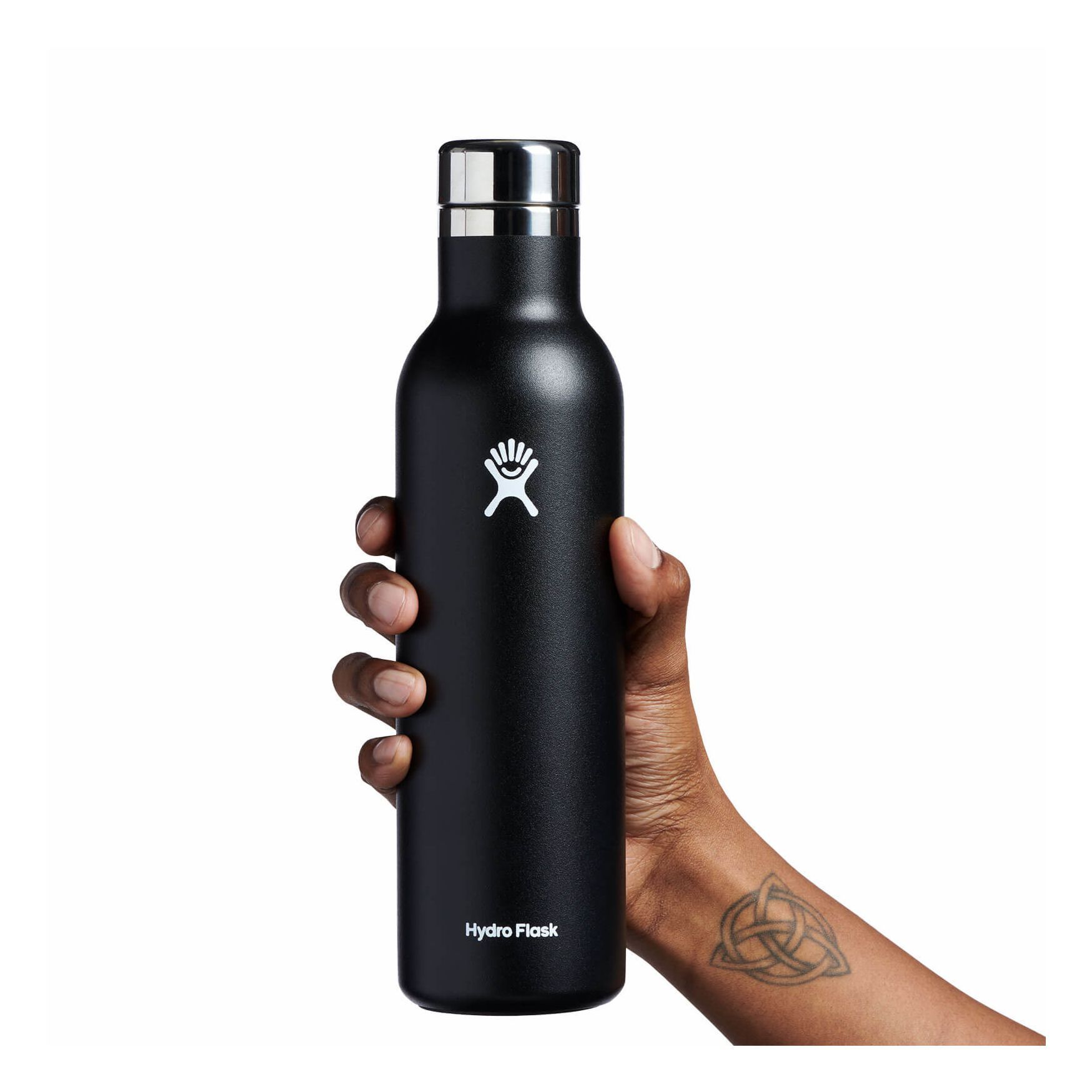 Hydro Flask 25 oz Wine Bottle Beer, Wine & Spirits Svarta | VFZQEJ-051