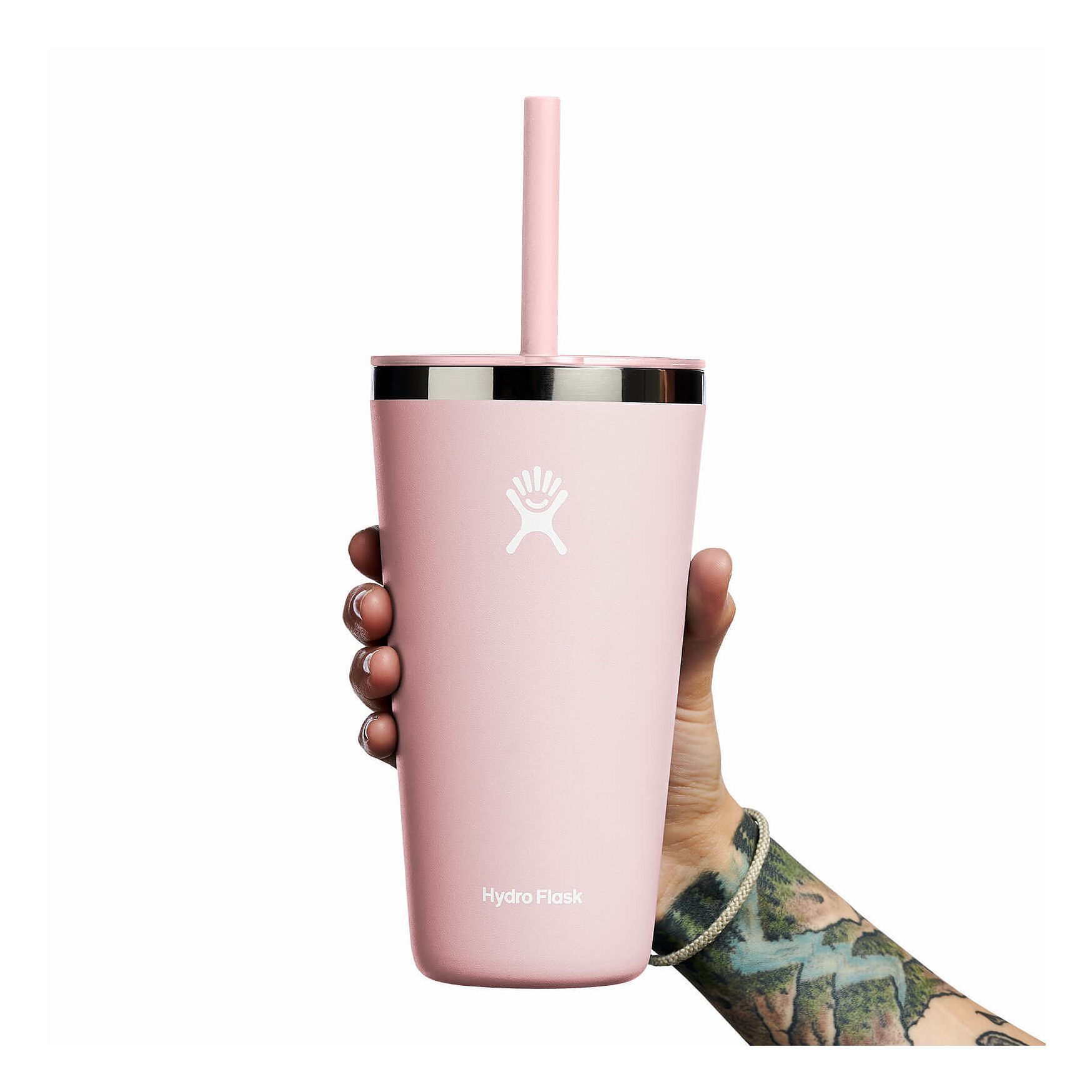 Hydro Flask 28 oz All Around Tumbler with Straw Lid Cups & Tumblers Trillium | POVJKL-951