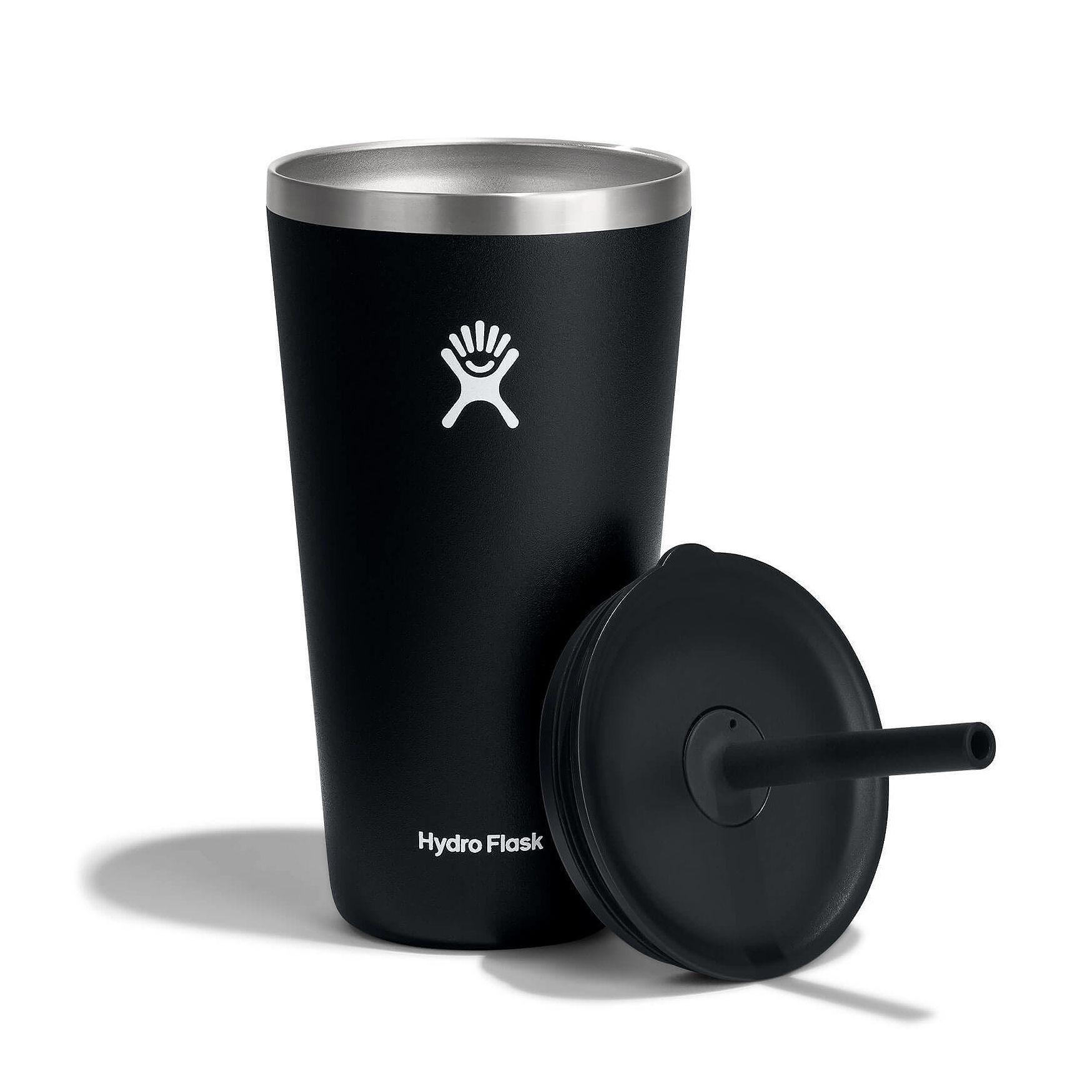 Hydro Flask 28 oz All Around Tumbler with Straw Lid Cups & Tumblers Svarta | CIMTGQ-396