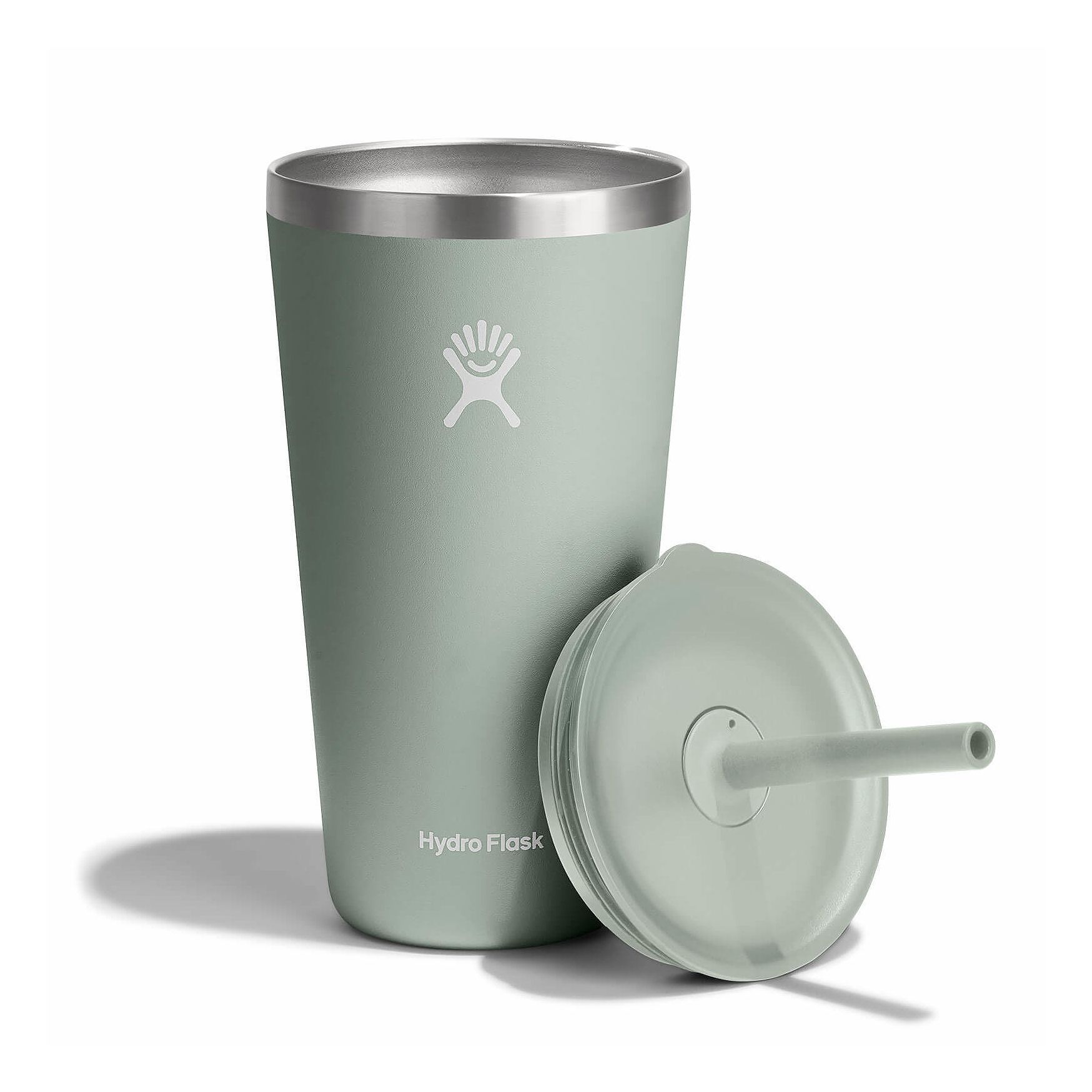 Hydro Flask 28 oz All Around Tumbler with Straw Lid Cups & Tumblers Agave | YIUFNS-321