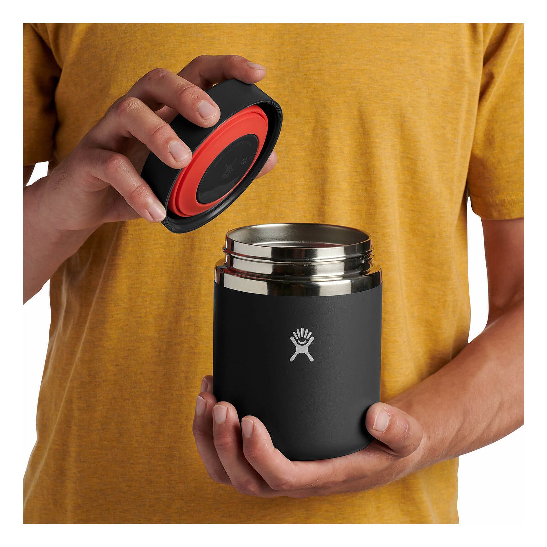 Hydro Flask 28 oz Insulated Food Jar Food Jars Svarta | LCOXFJ-287