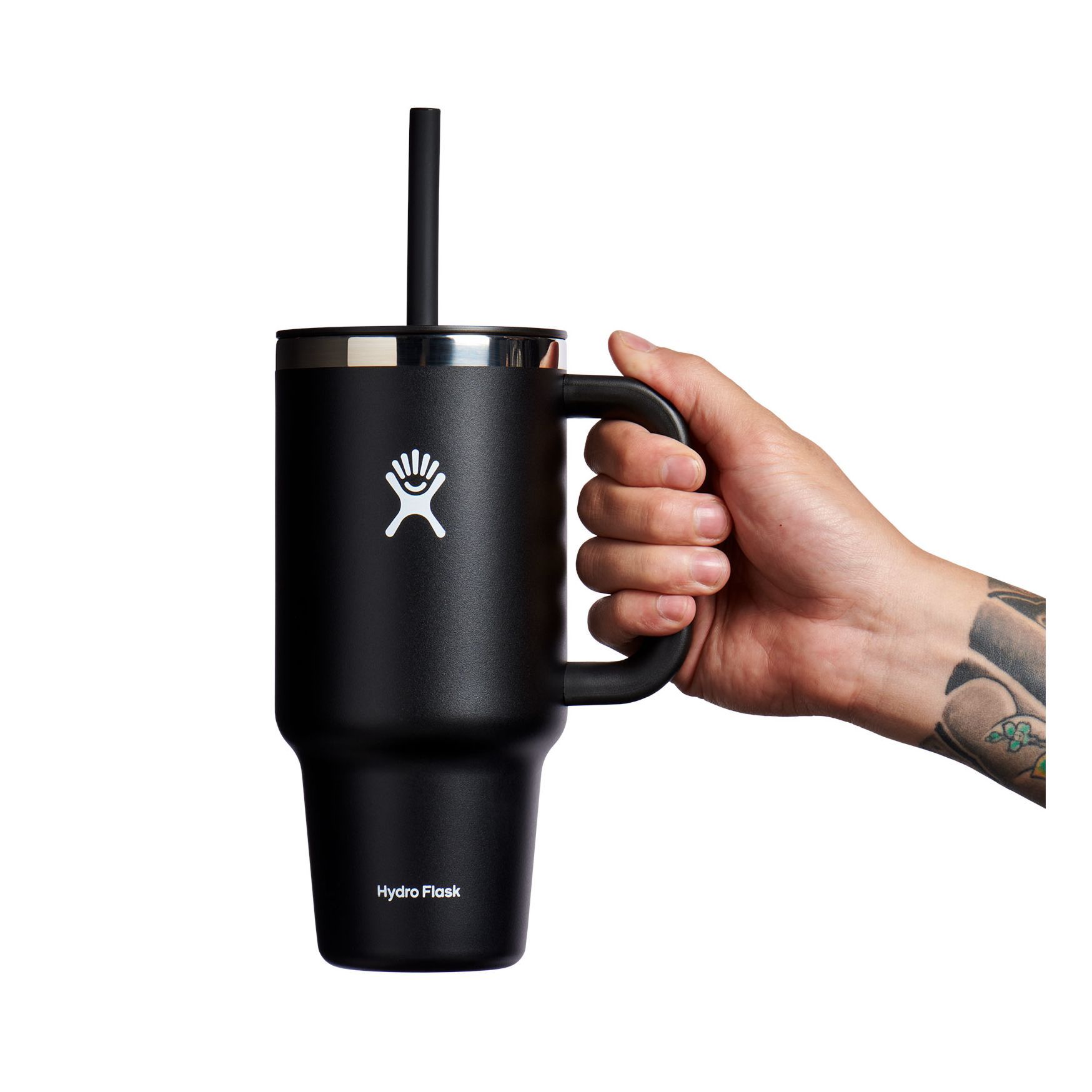 Hydro Flask 32 oz All Around Travel Tumbler Travel Tumbler Svarta | VKRSNI-154
