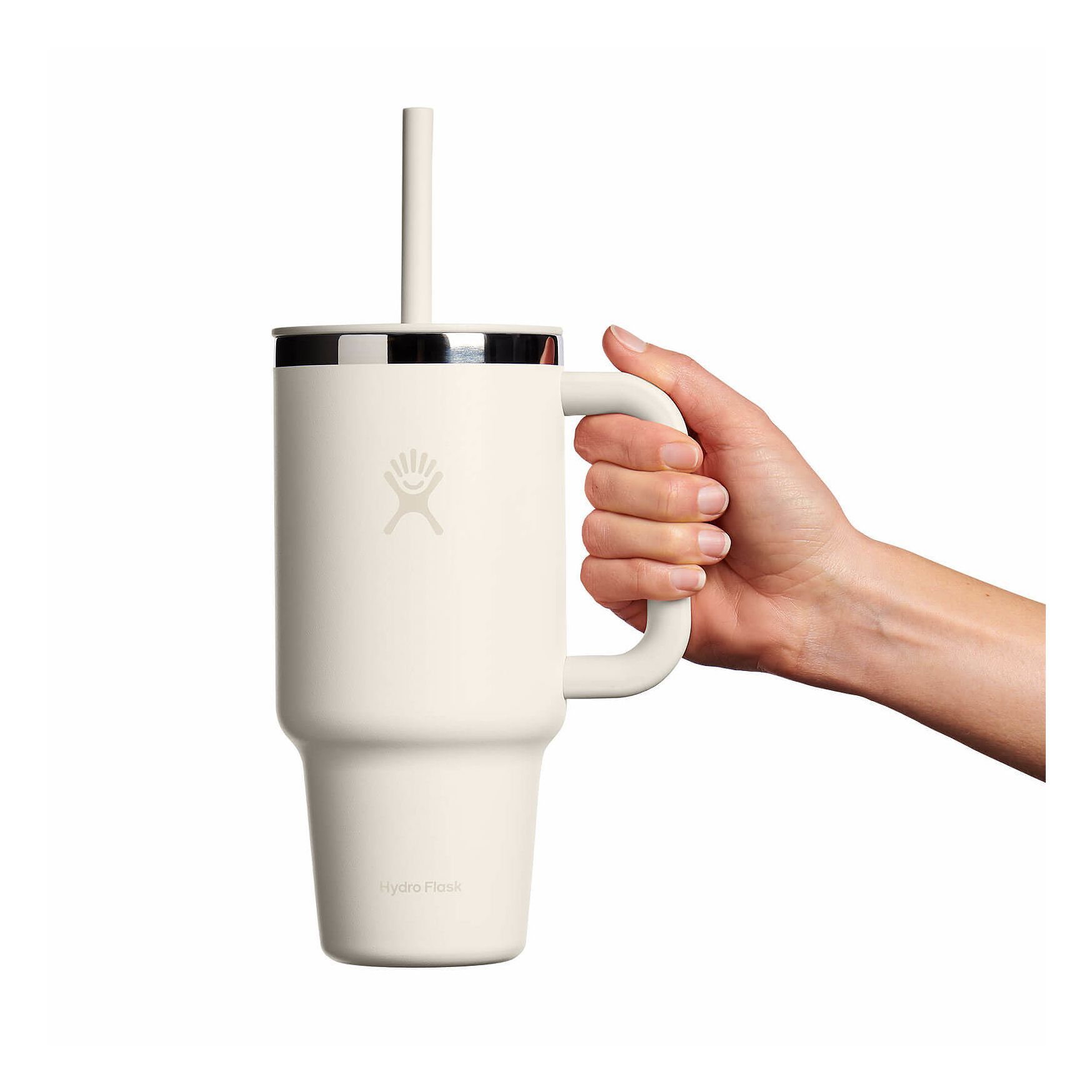 Hydro Flask 32 oz All Around Travel Tumbler Travel Tumbler Ivory | KIDSLZ-620