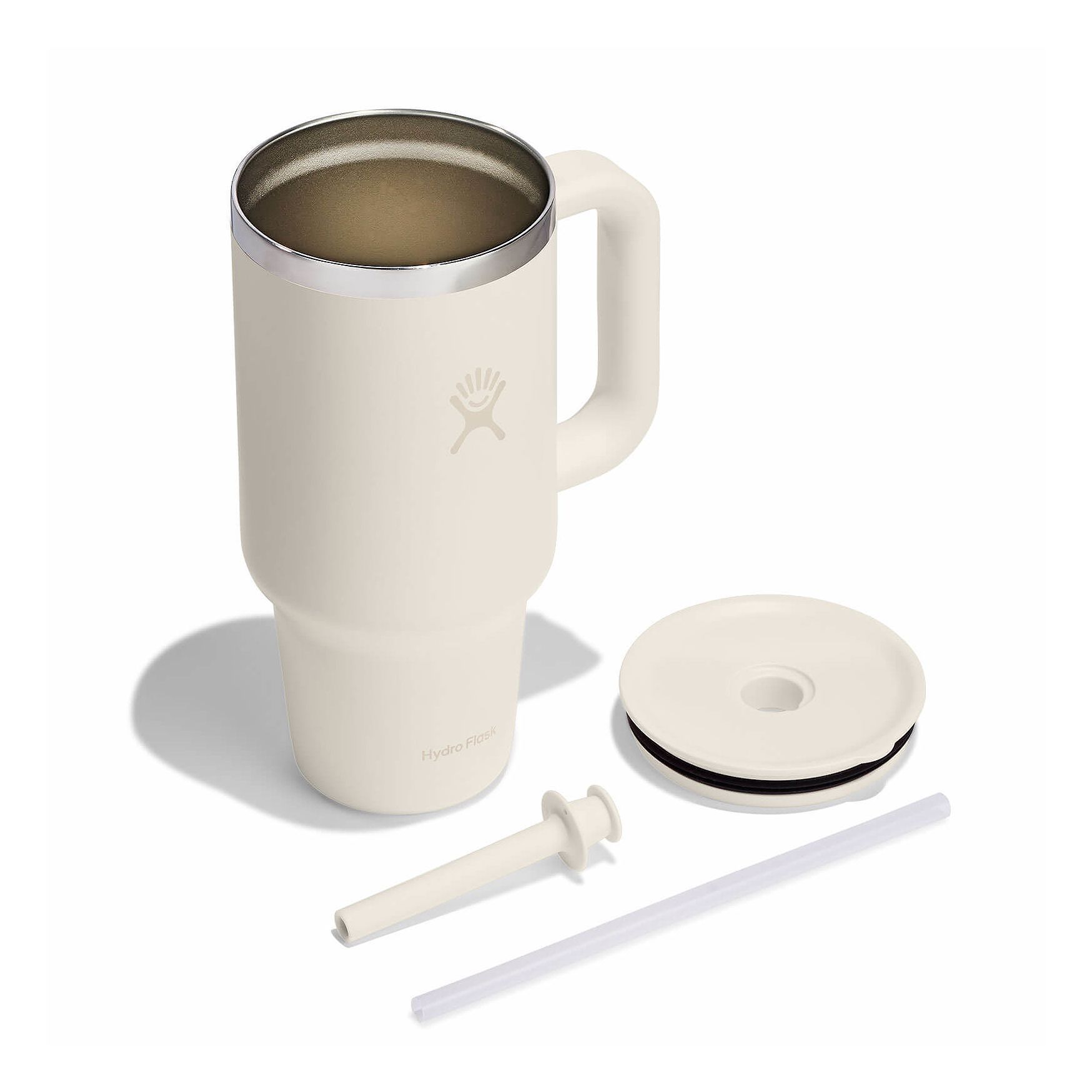 Hydro Flask 32 oz All Around Travel Tumbler Travel Tumbler Ivory | KIDSLZ-620