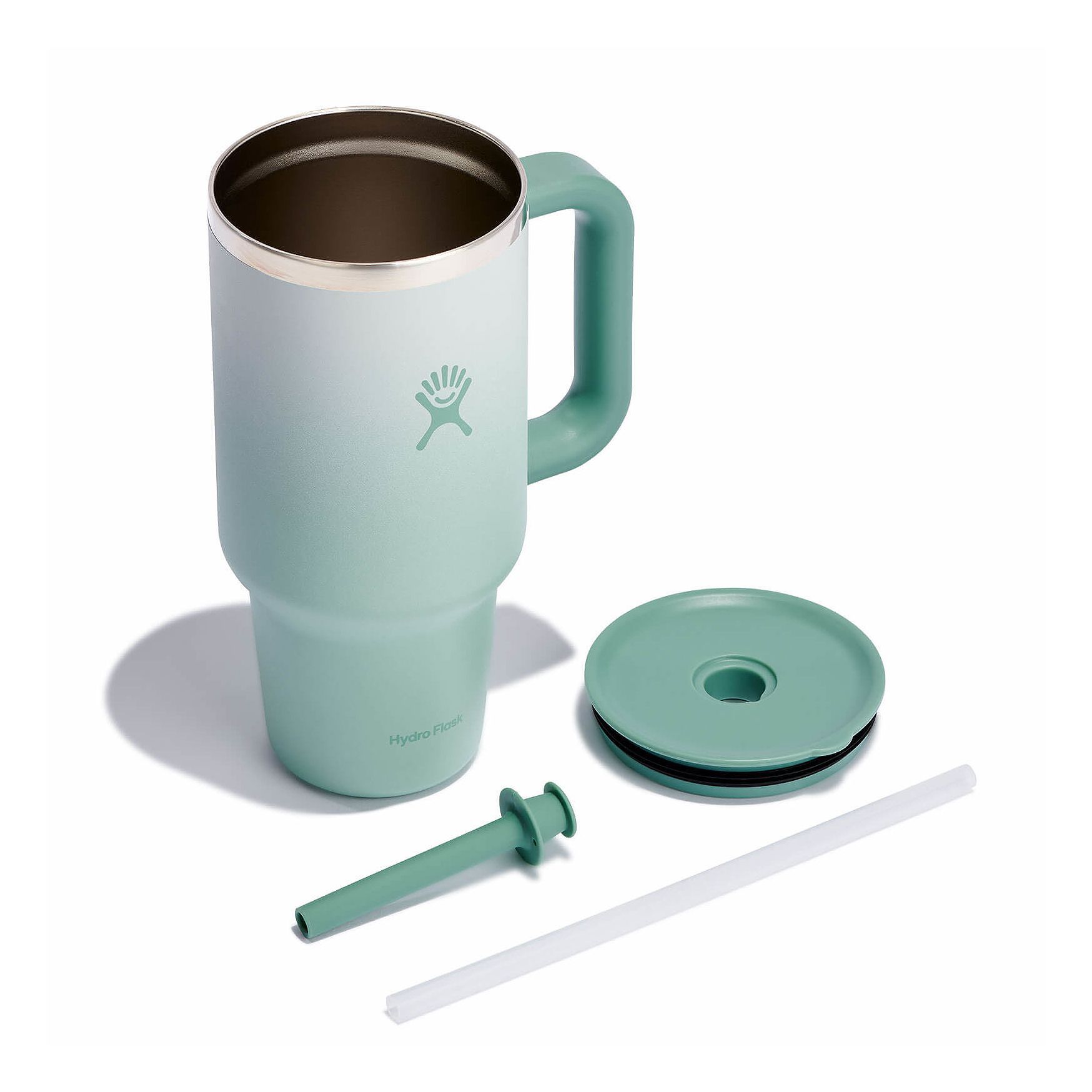 Hydro Flask 32 oz All Around Travel Tumbler Travel Tumbler Matcha Ombre | AKDESX-632