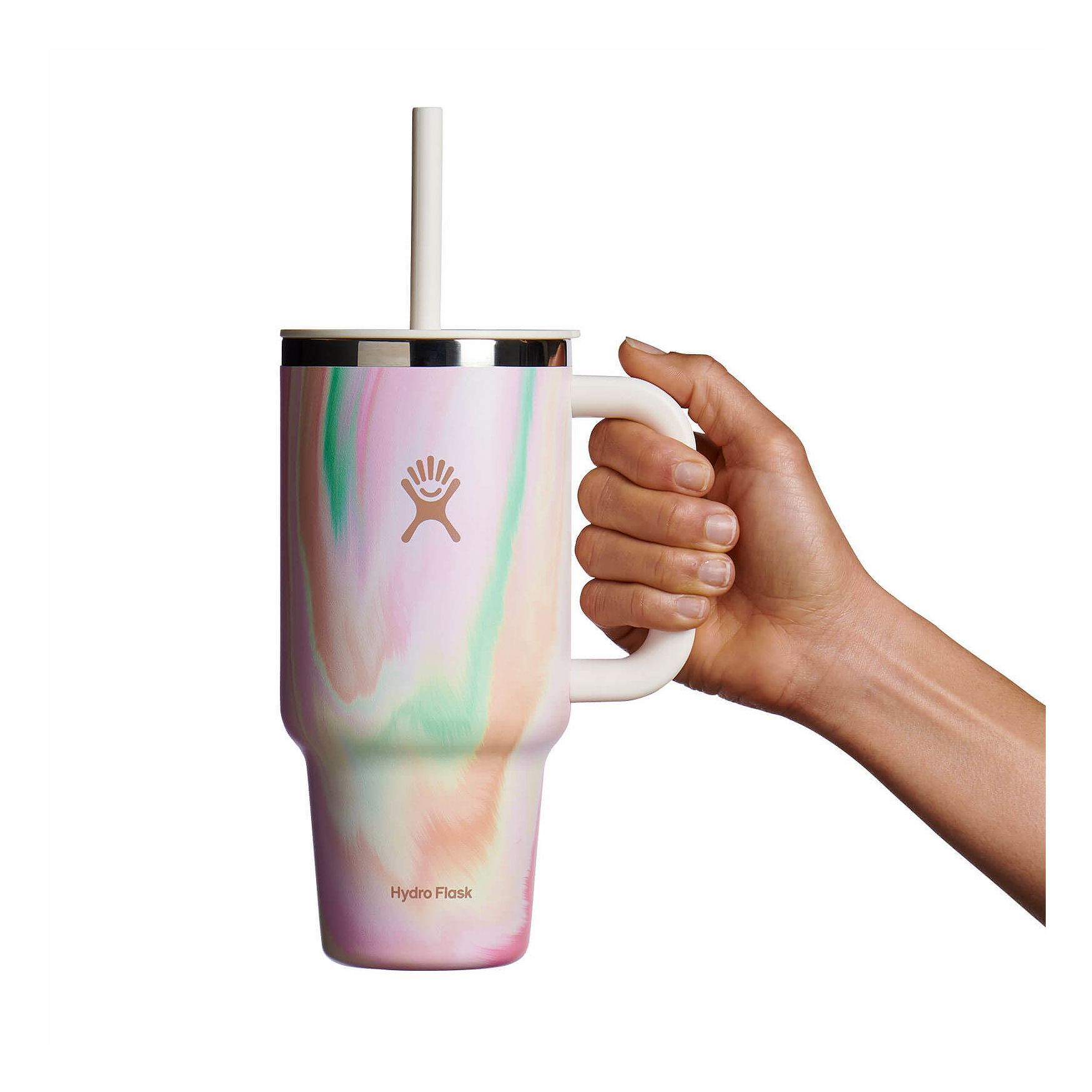 Hydro Flask 32 oz All Around Travel Tumbler Travel Tumbler Sugar Crush | OWHNJQ-352