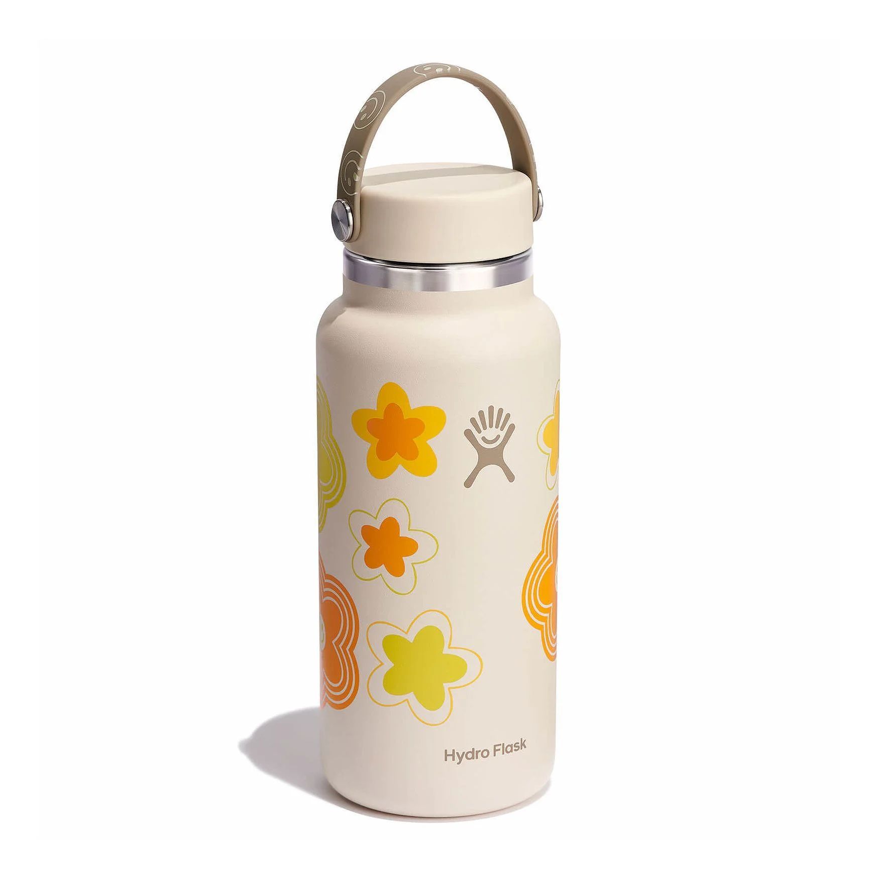 Hydro Flask 32 oz Wide Mouth Bottles Happy Days | PHFVNU-853