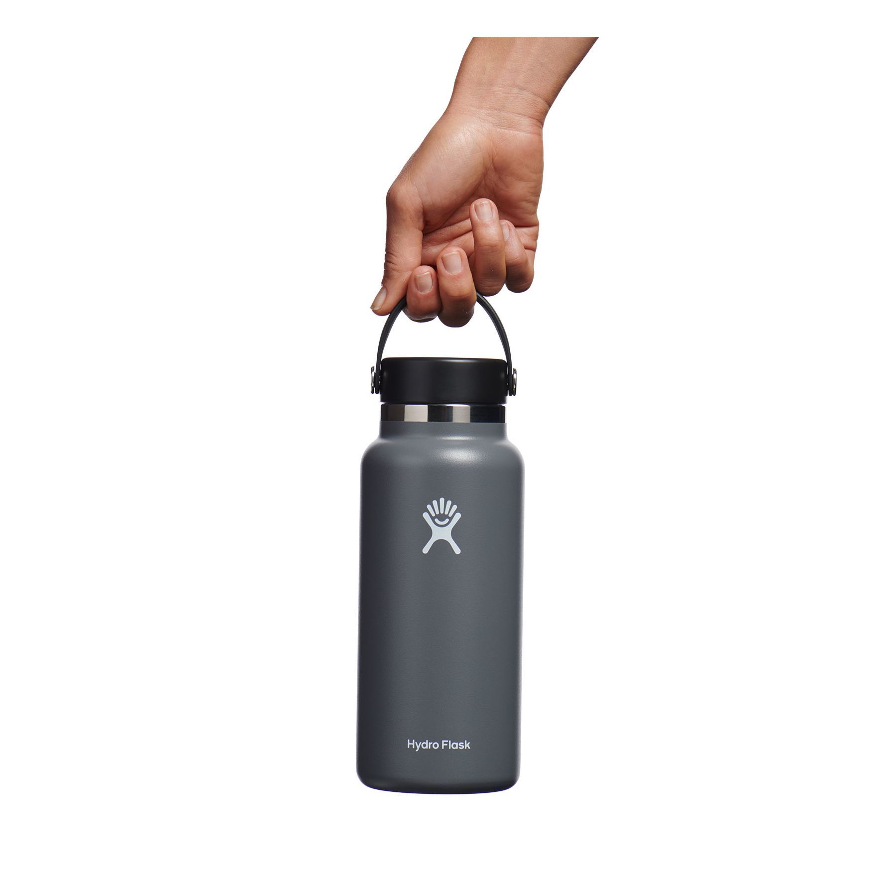 Hydro Flask 32 oz Wide Mouth Bottles Stone | IUKLVY-741