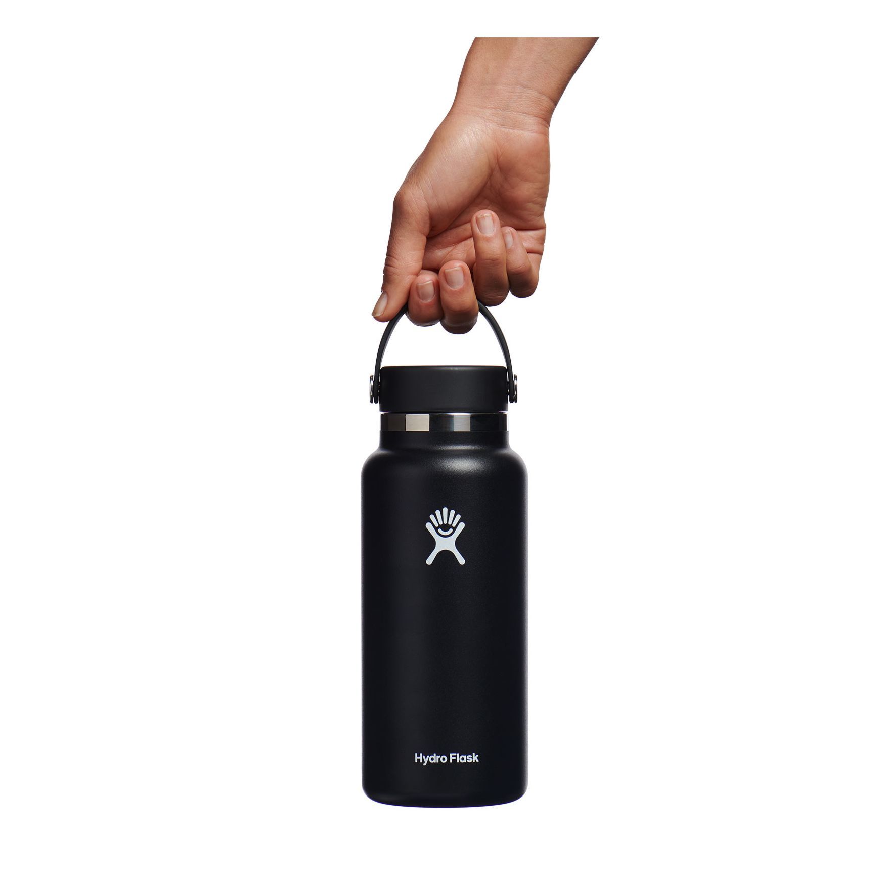 Hydro Flask 32 oz Wide Mouth Bottles Svarta | GFADCV-238